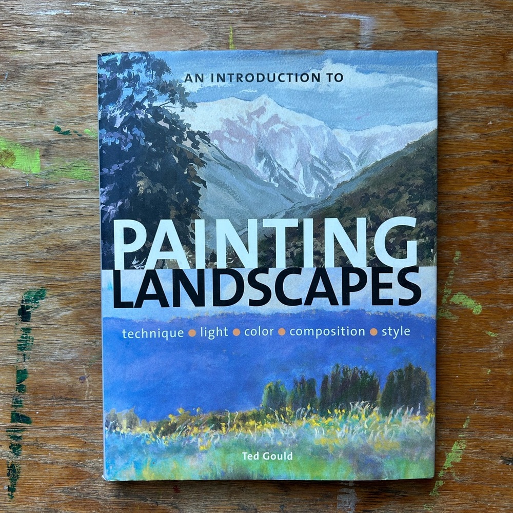 Painting Landscapes Book by Ted Gould